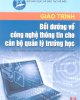 Giáo trình Bồi dưỡng về công nghệ thông tin cho cán bộ quản lý trường học - Đặng Quang Huy (chủ biên)