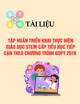 Tài liệu Tập huấn triển khai thực hiện giáo dục STEM cấp Tiểu học theo chương trình GDPT 2018