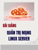 Bài giảng Quản trị mạng Linux Server: Hệ thống file & Thiết bị
