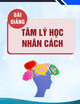 Bài giảng Tâm lý học nhân cách: Chương 2 - TS. Đinh Thị Thiên Ái