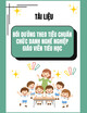 Tài liệu Bồi dưỡng theo tiêu chuẩn chức danh nghề nghiệp Giáo viên tiểu học