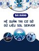 Bài giảng Hệ quản trị cơ sở dữ liệu SQL Server: Chương 3 - ThS. Vũ Thị Thanh Hương