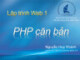 Bài giảng Lập trình web 1: Chương 5 - GV. Nguyễn Huy Khánh
