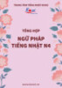 Tài liệu Tổng hợp ngữ pháp tiếng Nhật N4
