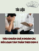 Tài liệu Tiêu chuẩn chẩn đoán các rối loạn tâm thần theo DSM-5